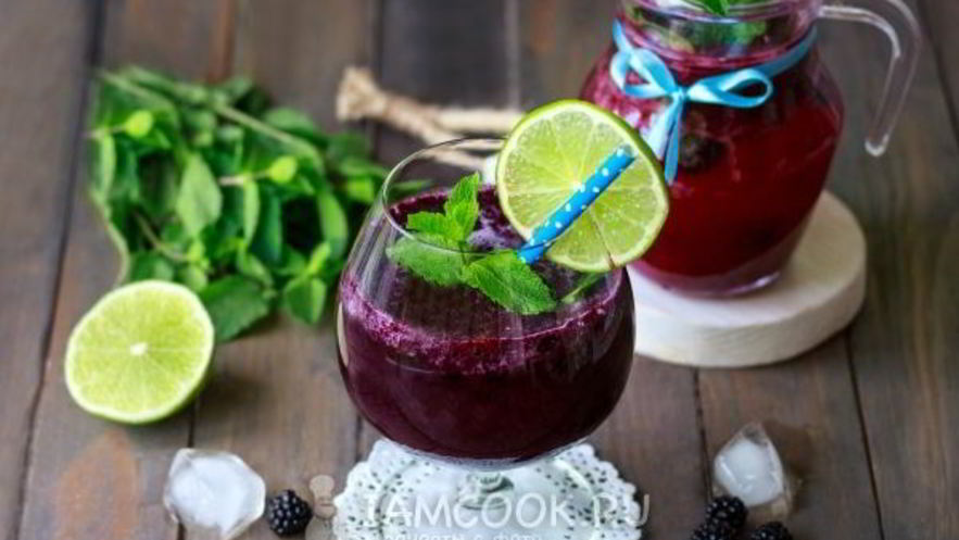 Рецепт ежевичного мохито