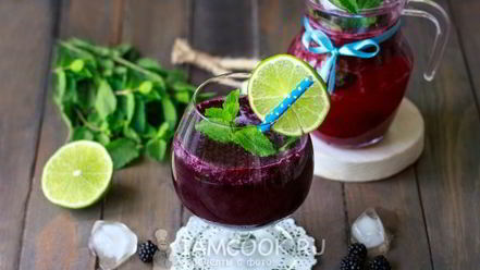 Рецепт ежевичного мохито