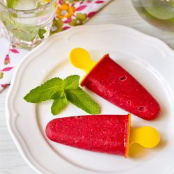 Рецепт Фруктового льда Клубничного мохито