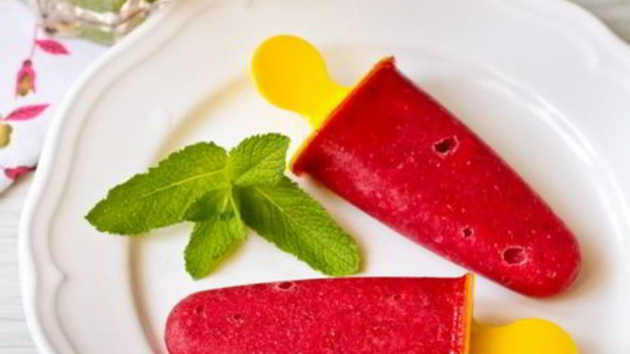 Рецепт фруктового льда клубничного мохито