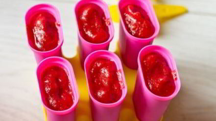 Рецепт фруктового льда клубничного мохито