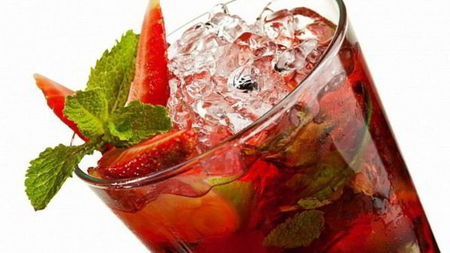 Рецепт гранатового мохито с лаймом