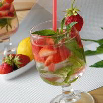 Рецепт Клубничного мохито безалкогольного