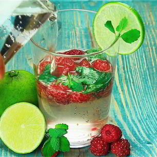 Рецепт Малинового мохито