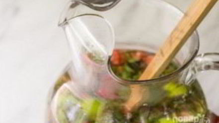 Рецепт мохито безалкогольного клубничного