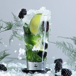 Рецепт Мохито ежевичного