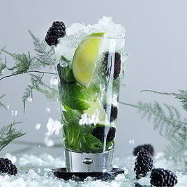 Рецепт Мохито ежевичного