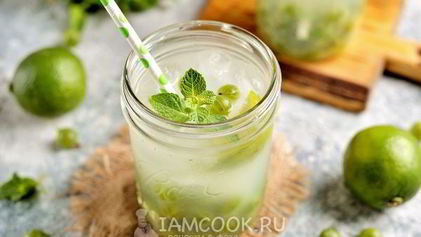 Рецепт Мохито из крыжовника