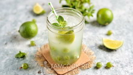 Рецепт мохито из крыжовника