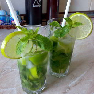Рецепт Мохито полезного с березовым соком
