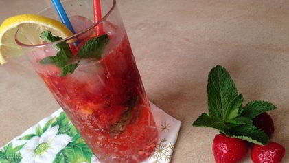 Рецепт Мохито с клубникой