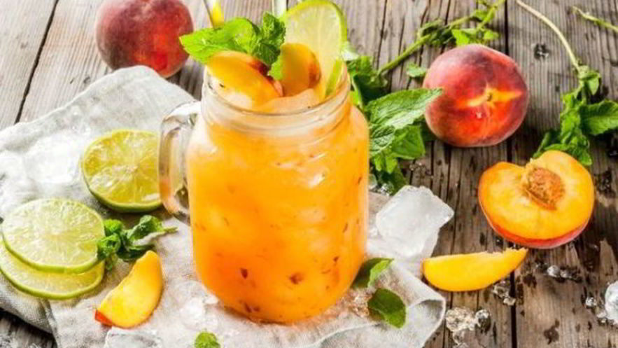 Рецепт персикового мохито