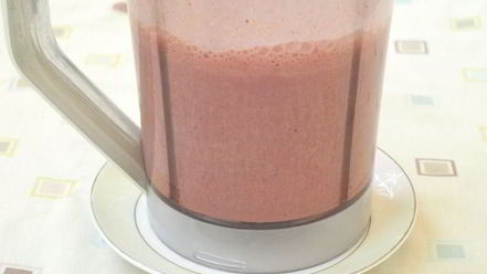 Рецепт клубнично-шоколадного молочный коктейль
