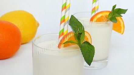 Рецепт коктейля из молока с ананасовым соком