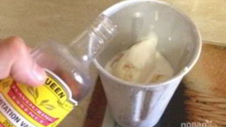 Рецепт коктейля молочного с мороженым и бананом