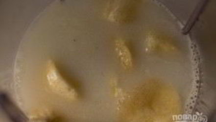 Рецепт коктейля на кокосовом молоке с бананом