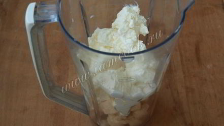 Рецепт молочно-бананового коктейль