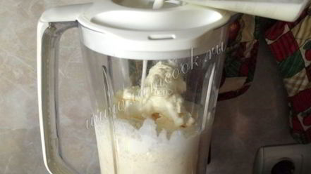 Рецепт молочно-бананового коктейль