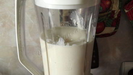 Рецепт молочно-бананового коктейль