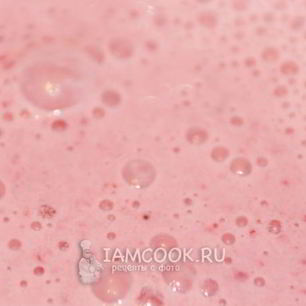 Рецепт Молочного клубничного коктейля