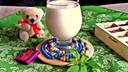 Рецепт молочного коктейля арахисового