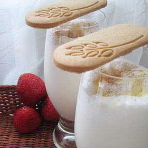 Рецепт Молочного коктейля из пломбира с имбирем