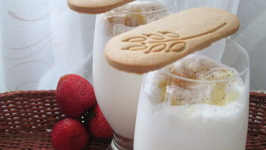 Рецепт молочного коктейля из пломбира с имбирем