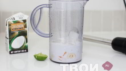 Рецепт молочного коктейля на кокосовом молоке