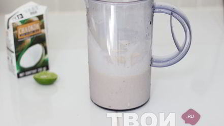 Рецепт молочного коктейля на кокосовом молоке