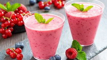 Рецепт Молочного коктейля Прохлада