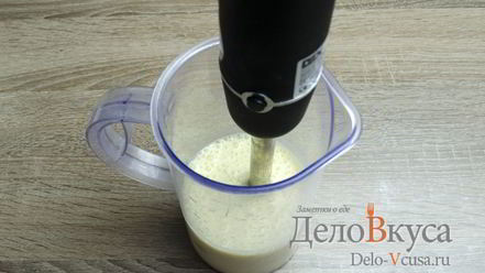 Рецепт молочного коктейля с бананом и мороженым