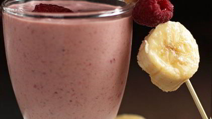 Рецепт Молочного коктейля с бананом