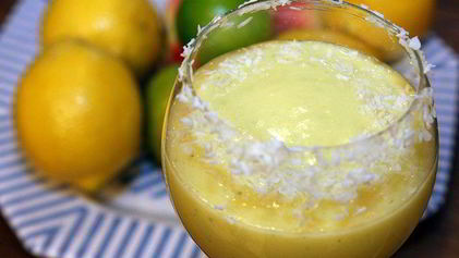 Рецепт Молочного коктейля с манго