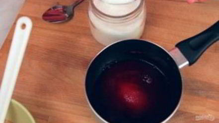 Рецепт молочного коктейля с ягодным сиропом