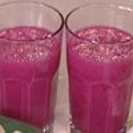 Рецепт Молочного коктейля со свеклой