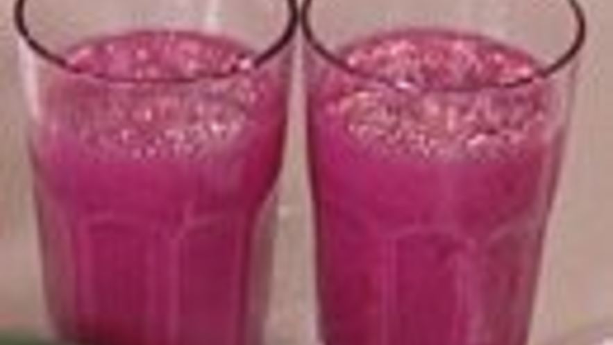 Рецепт молочного коктейля со свеклой