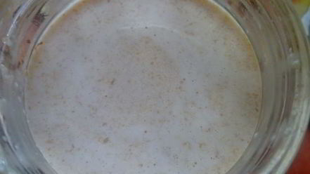 Рецепт овсяно-молочного коктейль со сливовым вареньем