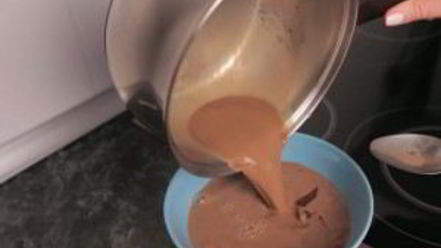 Рецепт шоколадного льда для молочного коктейля