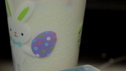 Рецепт цветного льда для молочных коктейлей