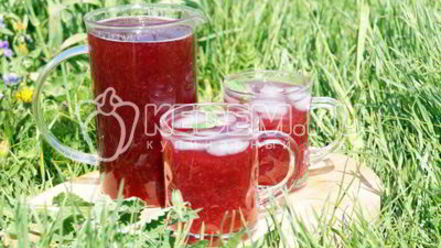 Рецепт брусничного морса с мятой