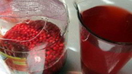 Рецепт брусничного морса