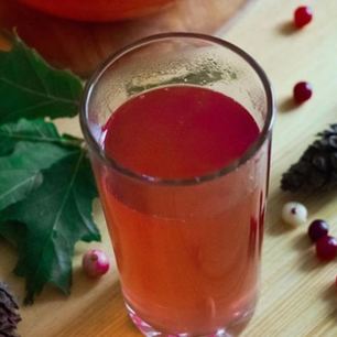 Рецепт Домашнего клюквенного морса
