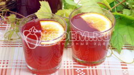 Рецепт домашнего морса из брусники