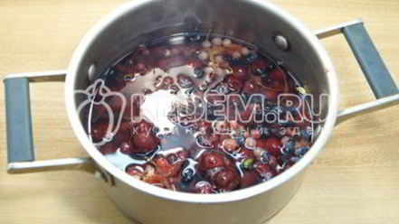 Рецепт домашнего морса из замороженных ягод