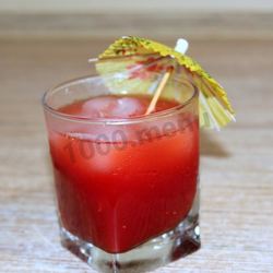 Рецепт Клубничного морса из клубники