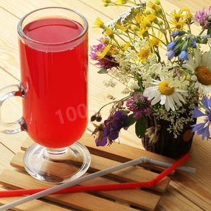 Рецепт Клюквенно брусничный морс