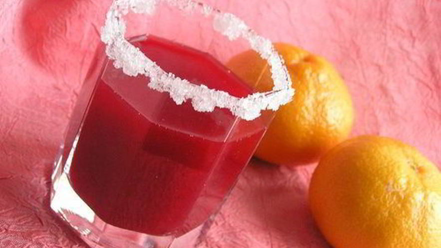 Рецепт клюквенно-мандаринового морс