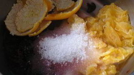 Рецепт клюквенно-мандаринового морс