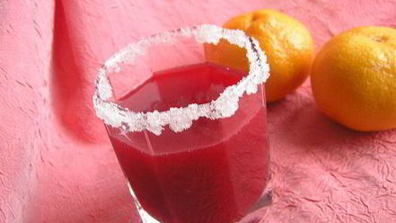 Рецепт клюквенно-мандаринового морс