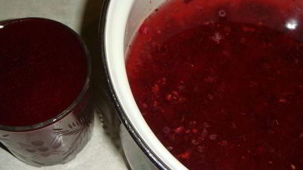 Рецепт клюквенно-яблочного морс